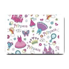 Princess Element Background Material Small Doormat by Bakwanart