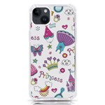 Princess Element Background Material iPhone 14 Plus TPU UV Print Case Front