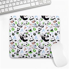 Giant Panda Bear Pattern Large Mousepad by Bakwanart