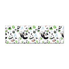 Giant Panda Bear Pattern Sticker (bumper)