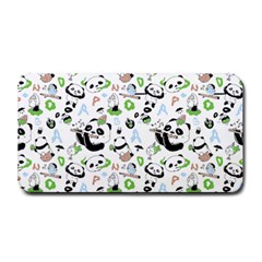 Giant Panda Bear Pattern Medium Bar Mat by Bakwanart