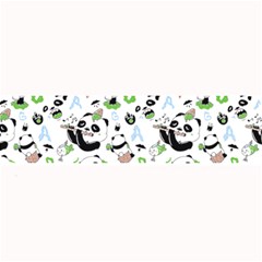 Giant Panda Bear Pattern Large Bar Mat by Bakwanart