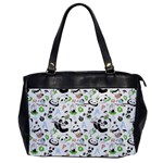 Giant Panda Bear Pattern Oversize Office Handbag Front