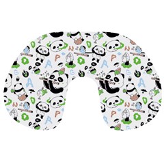 Giant Panda Bear Pattern Travel Neck Pillow