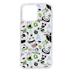 Giant Panda Bear Pattern Iphone 14 Pro Max Tpu Uv Print Case by Bakwanart