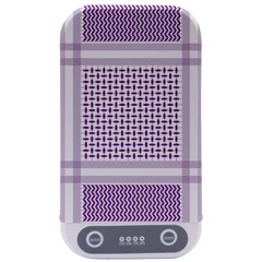 Square Purple Pattern Bead Purple Keffiyeh Purple Geometric Headdress Angle Violet Rectangle Sterilizers by Bakwanart