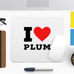 I Love Plum Large Mousepad by ilovewhateva