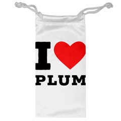 I Love Plum Jewelry Bag by ilovewhateva