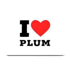 I Love Plum Plate Mats by ilovewhateva