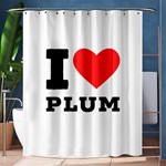 I love plum Shower Curtain 60  x 72  (Medium)  60 x72  Curtain