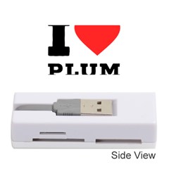 I Love Plum Memory Card Reader (stick) by ilovewhateva