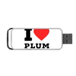 I love plum Portable USB Flash (Two Sides) Front