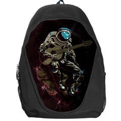 Astronaut Playing Guitar Parody Backpack Bag by Bakwanart