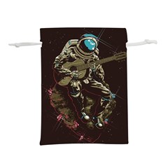 Astronaut Playing Guitar Parody Lightweight Drawstring Pouch (s) by Bakwanart