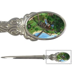 Green Village Miniature Technology Letter Opener by Bakwanart