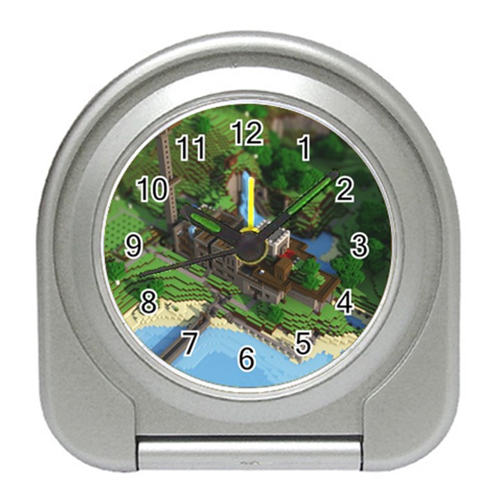 Green Village Miniature Technology Travel Alarm Clock