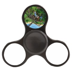 Green Village Miniature Technology Finger Spinner by Bakwanart