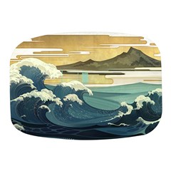 Sea Asia, Waves Japanese Art The Great Wave Off Kanagawa Mini Square Pill Box