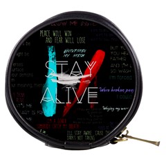 Stay Alive Mini Makeup Bag by Bakwanart