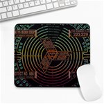 Black And Green Area Rug Neon Genesis Evangelion Computer Communication Large Mousepad Front