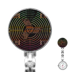 Black And Green Area Rug Neon Genesis Evangelion Computer Communication Stainless Steel Nurses Watch by Bakwanart