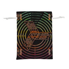 Black And Green Area Rug Neon Genesis Evangelion Computer Communication Lightweight Drawstring Pouch (s) by Bakwanart