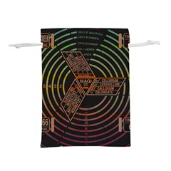 Black And Green Area Rug Neon Genesis Evangelion Computer Communication Lightweight Drawstring Pouch (l) by Bakwanart