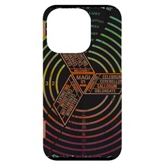 Black And Green Area Rug Neon Genesis Evangelion Computer Communication Iphone 14 Pro Black Uv Print Case by Bakwanart