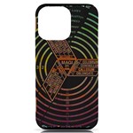 Black And Green Area Rug Neon Genesis Evangelion Computer Communication iPhone 14 Pro Max Black UV Print Case Front