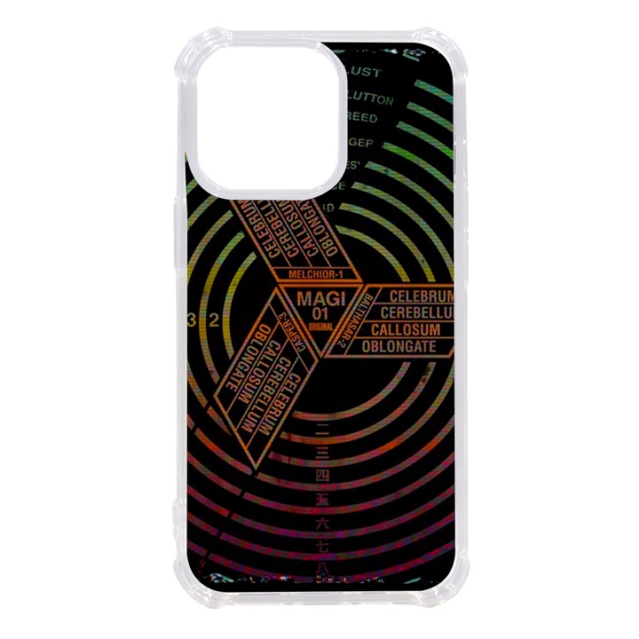 Black And Green Area Rug Neon Genesis Evangelion Computer Communication iPhone 13 Pro TPU UV Print Case