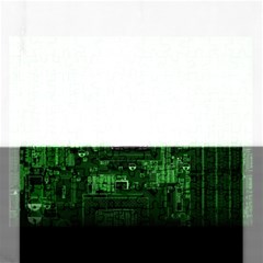 Technology Computer Chip Electronics Industry Circuit Board Rectangular Jigsaw Puzzl by Bakwanart