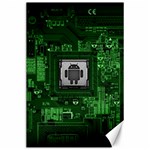 Technology Computer Chip Electronics Industry Circuit Board Canvas 24  x 36  23.35 x34.74  Canvas - 1