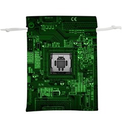 Technology Computer Chip Electronics Industry Circuit Board Lightweight Drawstring Pouch (xl) by Bakwanart