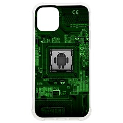 Technology Computer Chip Electronics Industry Circuit Board Iphone 12/12 Pro Tpu Uv Print Case by Bakwanart