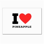 I love pineapple Postcards 5  x 7  (Pkg of 10) Front