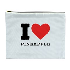 I Love Pineapple Cosmetic Bag (xl) by ilovewhateva