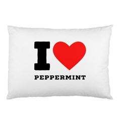 I Love Peppermint Pillow Case by ilovewhateva