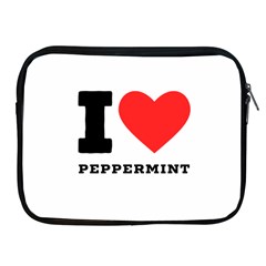 I Love Peppermint Apple Ipad 2/3/4 Zipper Cases by ilovewhateva