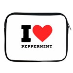 I love peppermint Apple iPad 2/3/4 Zipper Cases Front