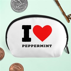 I Love Peppermint Accessory Pouch (large) by ilovewhateva