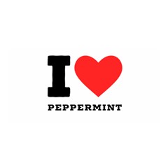 I Love Peppermint Satin Wrap 35  X 70  by ilovewhateva