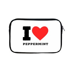 I Love Peppermint Apple Macbook Pro 13  Zipper Case by ilovewhateva