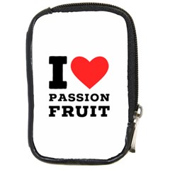 I Love Passion Fruit Compact Camera Leather Case by ilovewhateva