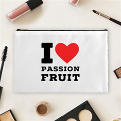 I Love Passion Fruit Cosmetic Bag (large) by ilovewhateva