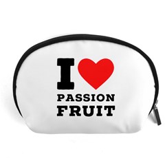 I Love Passion Fruit Accessory Pouch (large) by ilovewhateva