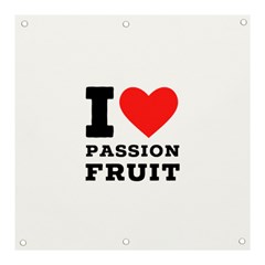 I Love Passion Fruit Banner And Sign 3  X 3  by ilovewhateva