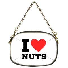 I Love Nuts Chain Purse (one Side) by ilovewhateva