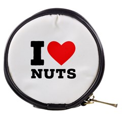 I Love Nuts Mini Makeup Bag by ilovewhateva