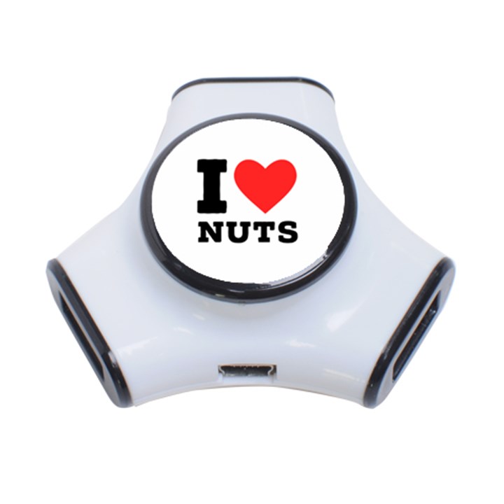 I love nuts 3-Port USB Hub