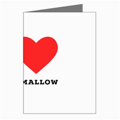 I Love Marshmallow  Greeting Cards (pkg Of 8) by ilovewhateva